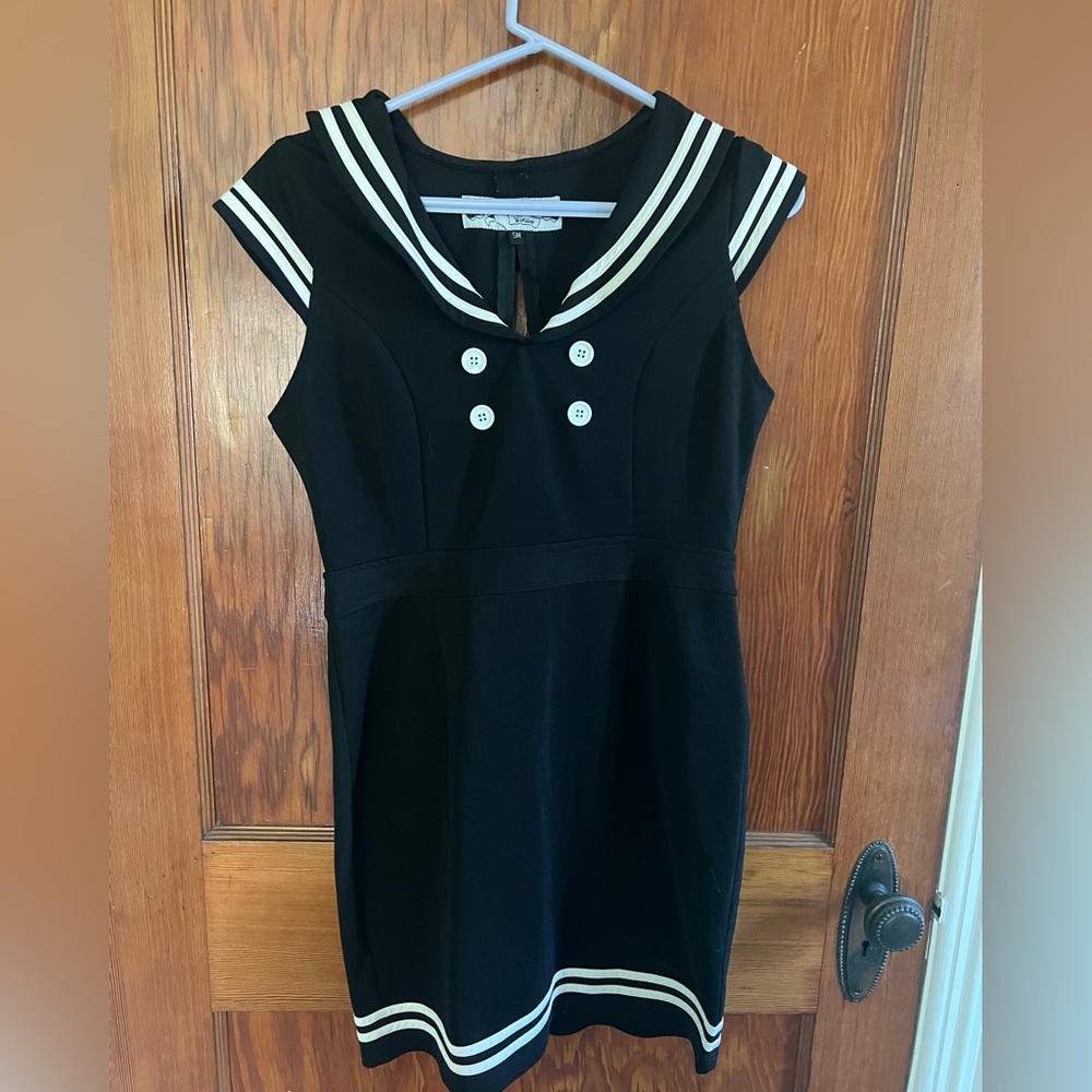 Hell Bunny Sailor Dress EUS size Small